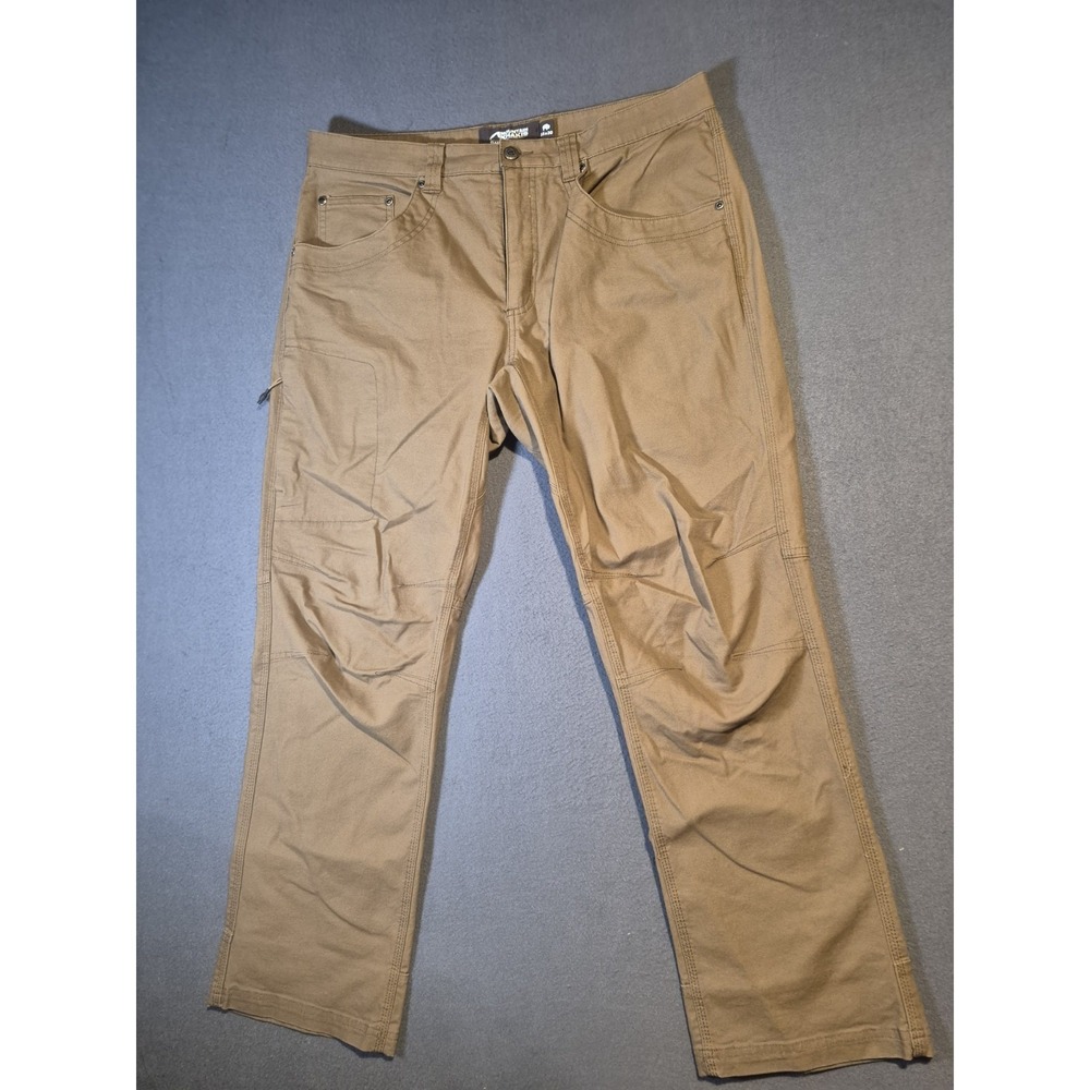 Mountain Khakis Men's Camber Original Pants 35x30* Brown Hiking Outdoor Fishing